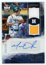 2018 Panini Diamond Kings MATT OLSON Oakland Athletics Jersey AUTO /299