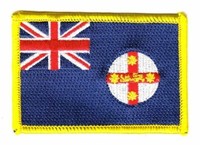 Flaggen AufnäHer Patch Australien - New South Wales Fahne Flagge