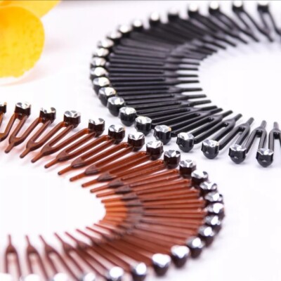 JINGAN Serre-tête avec peigne circulaire | Serre-tête élastique circulaire complet – Accessoires de serre-tête flexible pour femmes et filles
