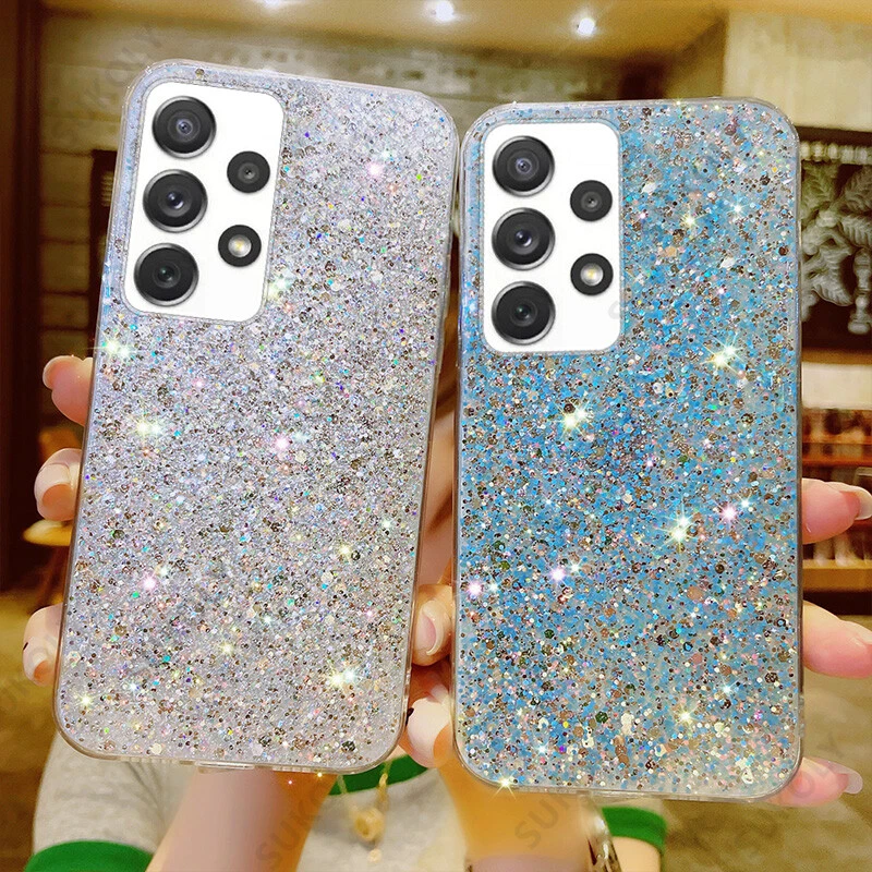 YUXING Cover Glitterata Trasparente Per Honor X8a: Custodia Scintillante Antiurto In TPU Con Motivi Floreali (viola)
