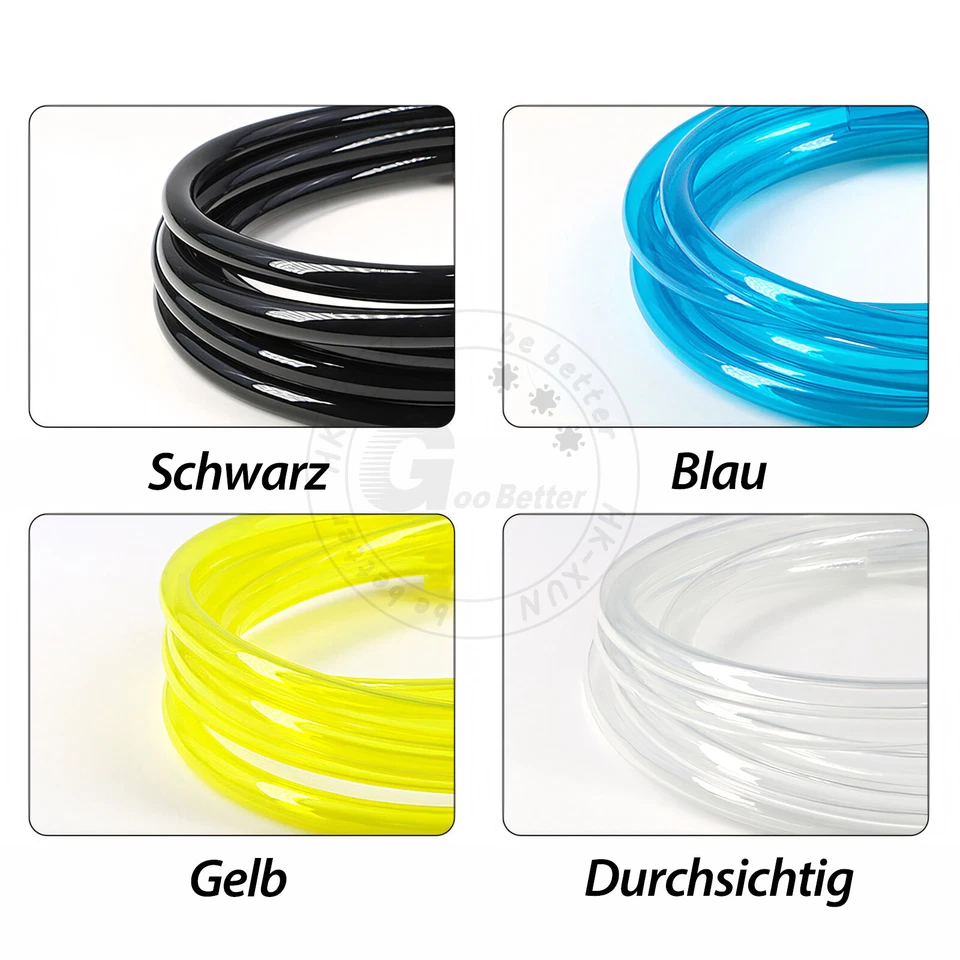 Polyurethan Benzinschlauch Ölleitung Kraftstoffschlauch Innen 2 2,5 3 4 5 6 7 mm - Bild 2 von 4