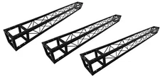 3X 5ft (14.76 ft.) Square 5"x5" Black Metal Trussing Box Truss DJ