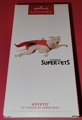 Hallmark Keepsake 2022 Krypto DC League of Super Pets Ornament NIB