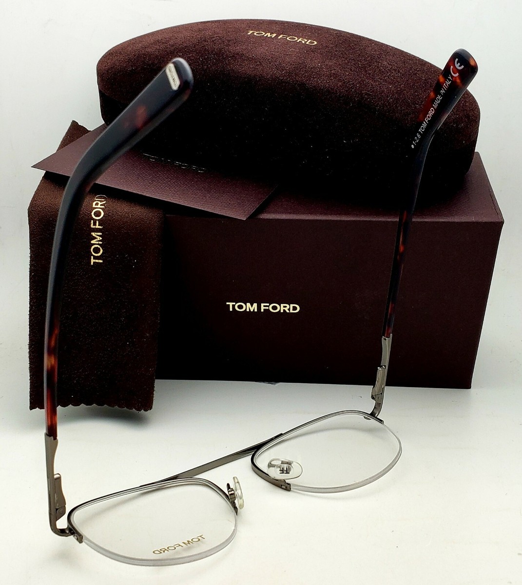 Tom Glasses Tom Ford TF5484 Men's Eyewear Titanium
