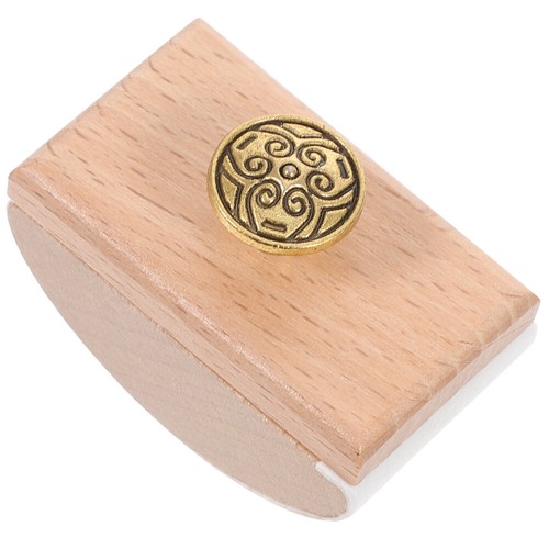 Cikonielf Sceau De Calligraphie Sceau D'absorption D'encre Calligraphie Sceau En Bois Outil De