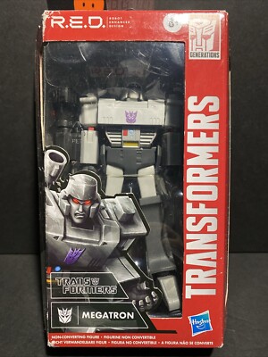 Hasbro Transformers Generations Red Megtron Action Figure Box Wear