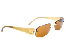Silhouette Eyeglasses 7599 20 6051 Gold Honey Rimless Frame Austria 54[]19 140