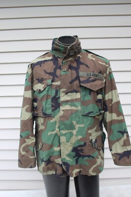 Cold Weather Field Jacket Woodland M81 Camo NSN 8415-01-099-7834