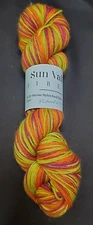 Sun Valley Fibers Flamenco Vari Wool Cashmere Silk Blend Yarn Fingering Weight