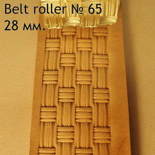 Belt Roller - Leather Crafting Stamping Tool for Precision Detail Belt Roller 65