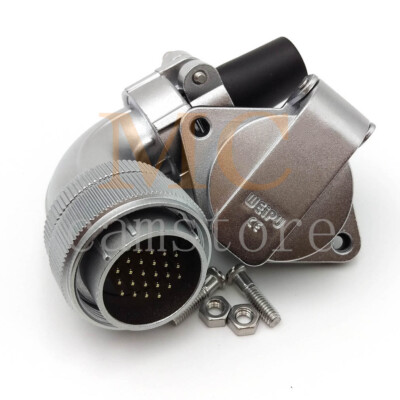 Connecteur Circulaire WEIPU WS28 24 Broches - Industriel, Aviation, 5A, Montage Panneau