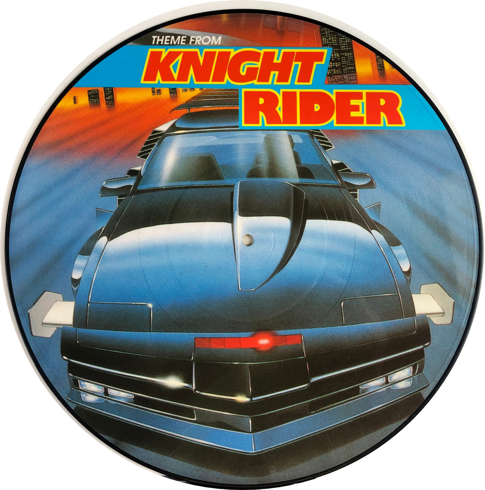 12'' PICTURE Maxi - Laser Cowboys - THEME FROM NIGHTRIDER