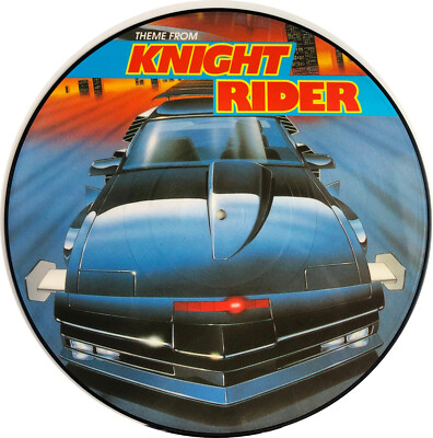12'' PICTURE Maxi - Laser Cowboys - THEME FROM NIGHTRIDER