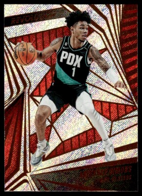 2023-24 Panini Revolution Anfernee Simons Portland Trail Blazers #71