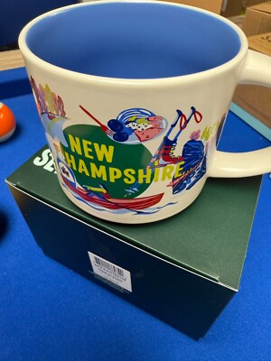 NEW* Starbucks Coffee Mug Discovery Series New Hampshire 14oz NIB
