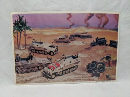 1/48 Scale German Panzertruppe Series Photo 9 3/4" X 6 3/4" - Picture 1 of 8