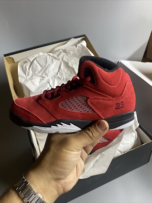 jordan 5 raging bull pre school