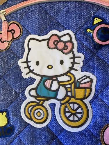 Hello Kitty BackpackGold Star Collection 16" Reflective Inserts Safety 2024 NWT - 第 2/4 張圖片