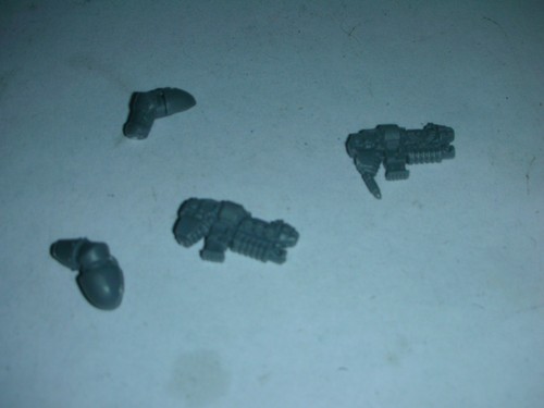 2 Combi Grav Guns - Warhammer 40k Space Marine Bits Lot