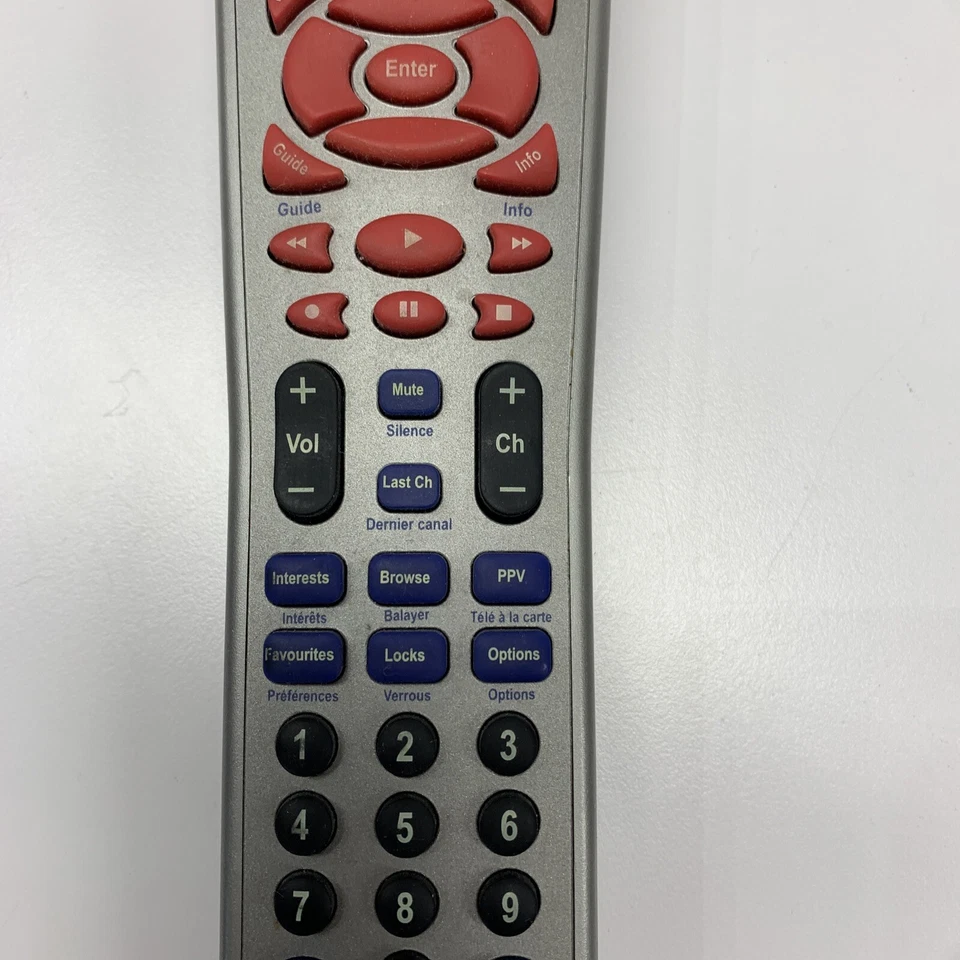 Motorola IRC550 Star Choice Shaw Cable Box Remote Control (p#001) - Image 3 of 4