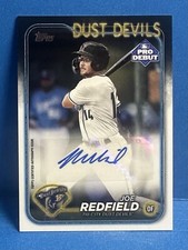 2024 Topps Pro Debut Joe Redfield AUTO Los Angeles Angels #PD-5 Baseball Card