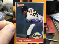 1988 Donruss Baseball's Best # 330 CRAIG LEFFERTS GIANTS