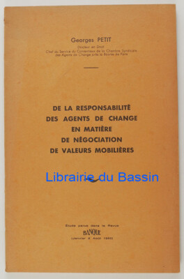 Aus der Haftung der Devisenhändler Wertpapierhandel 1950