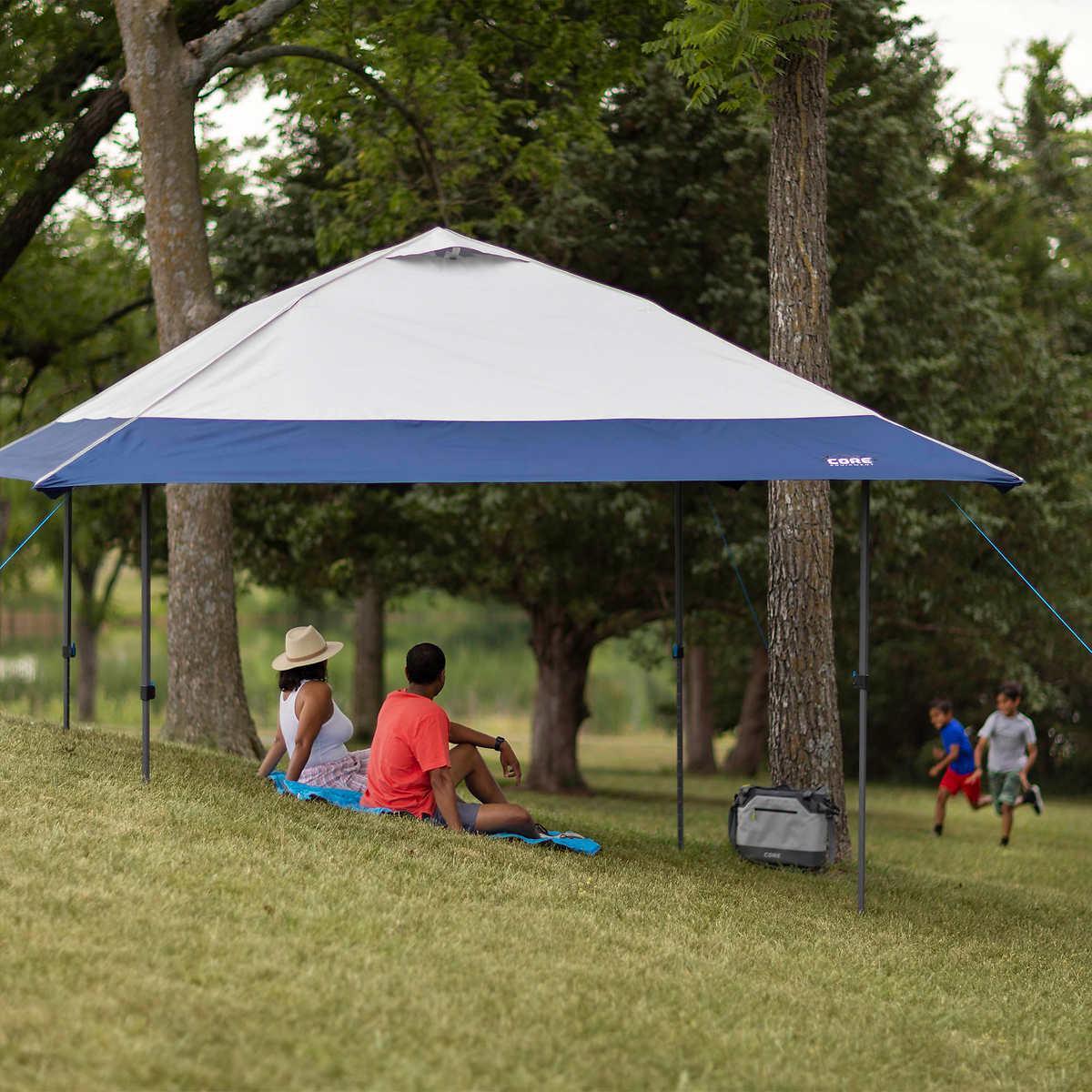 CORE 13x13 ft Center Push Eaved Shelter, Core Instant Pop-up CORE 13x13 ft Center Push Eaved Shelter, Core Instant Pop-up