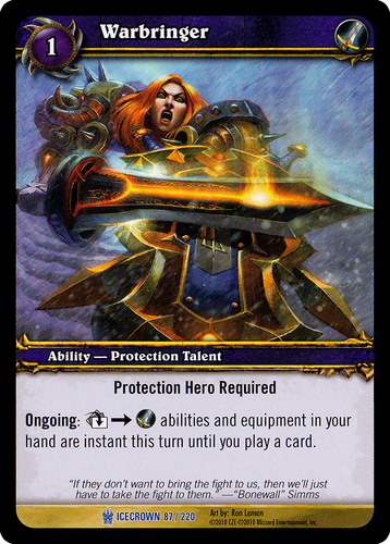 World of Warcraft WoW TCG Icecrown Set Rares/Epics CHOOSE YOUR CARDS! - Picture 70 of 71