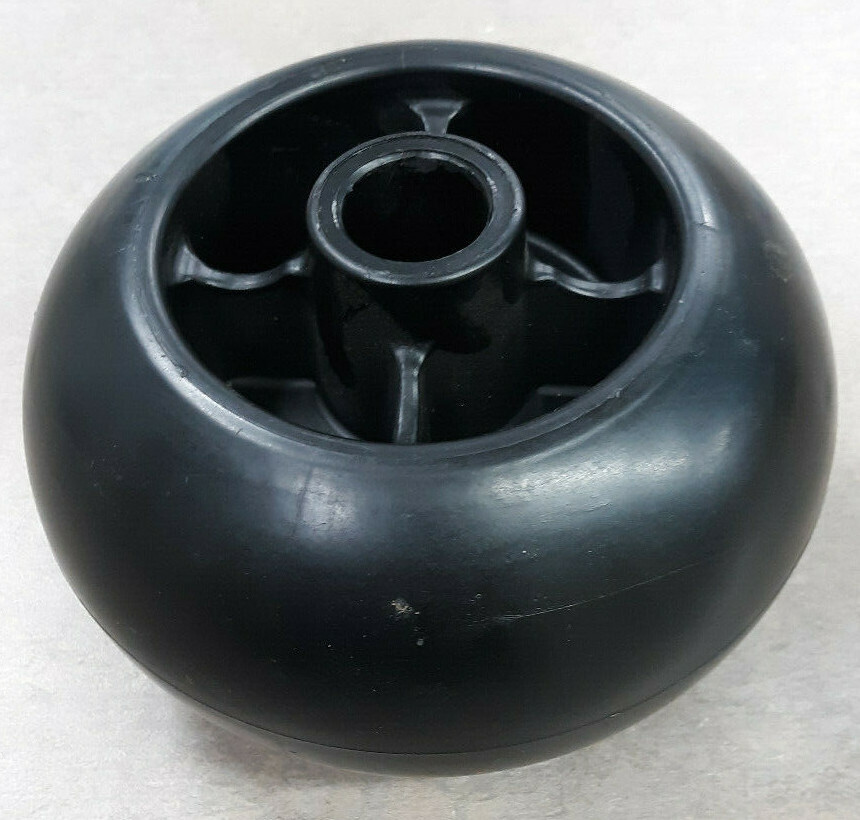 New Genuine OEM Hustler 602263 Anti-Scalp Deck Wheel - Will Fit On