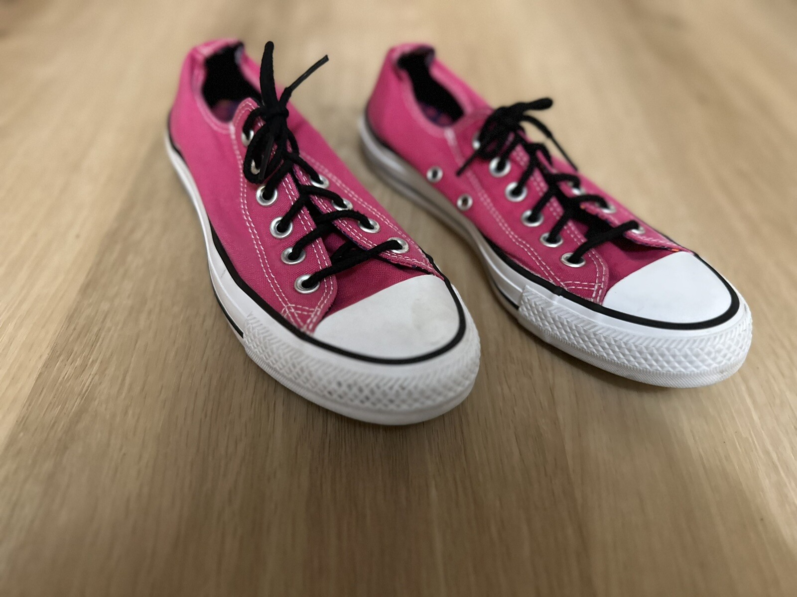 SAOLA Converse All Star rosa brillante nero suola teschio taglia 7 544969f