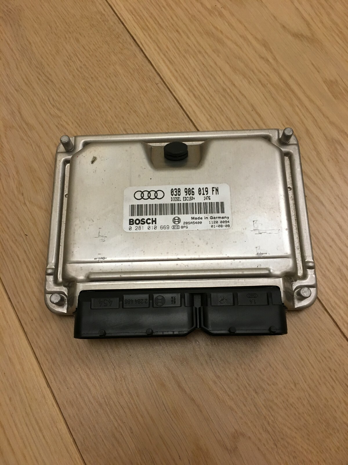 Genuine Audi A4 B6 1.9 TDI ENGINE ECU 038906019FN 0281010669 | eBay