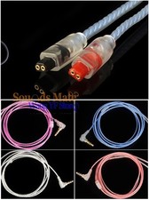 Silver Plated 6N OFC Cable For Audio Technica ATH IM 04 03 02 01 50 70 Headphone