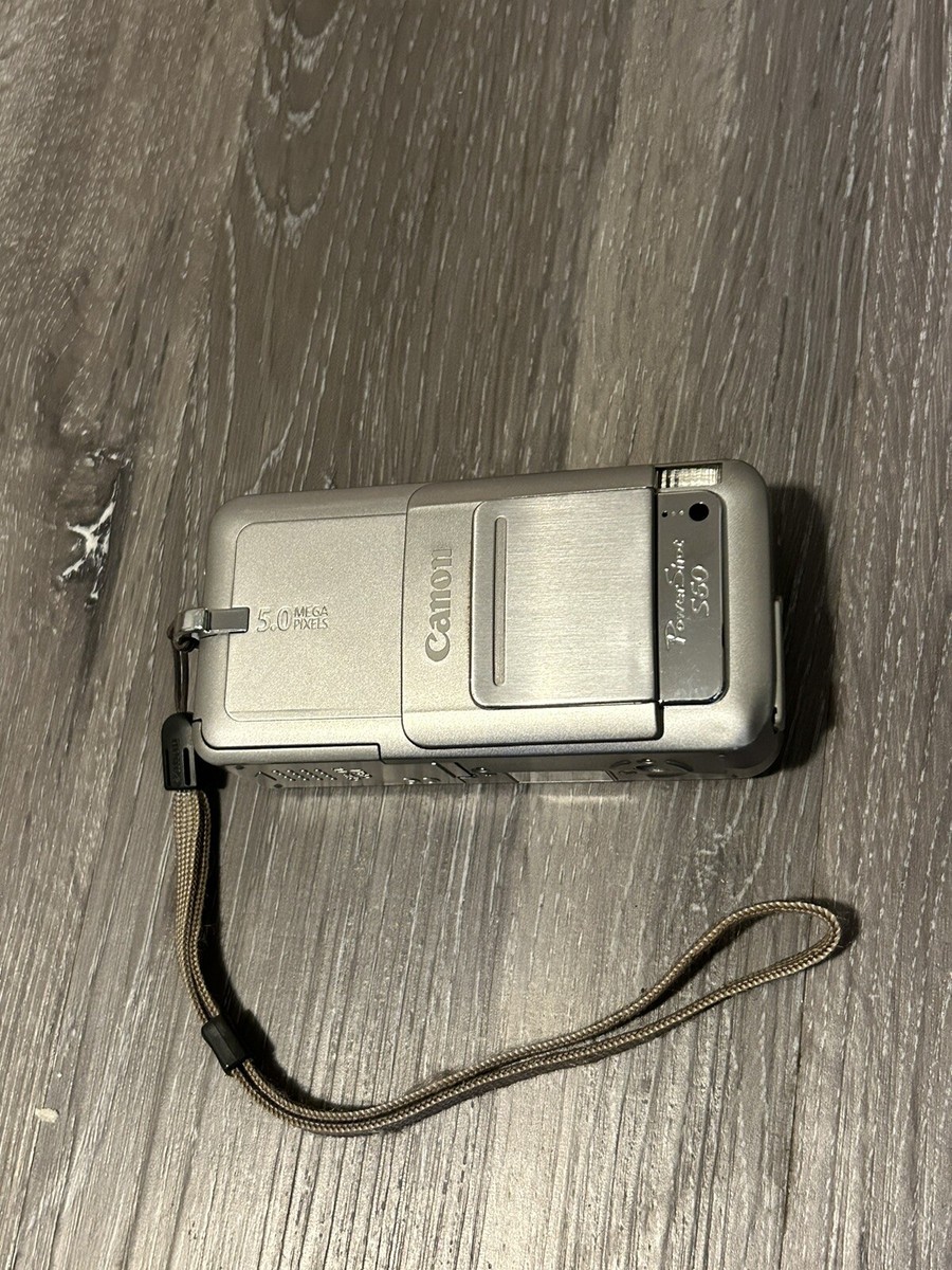 Canon PowerShot S60 5.0MP Digital Camera - Silver for sale Canon PowerShot S60 5.0MP Digital Camera - Silver for sale