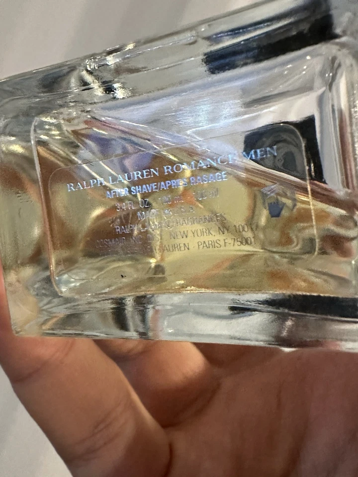 ROMANCE por Ralph Lauren Hombres DESPUÉS DEL AFEITADO 3,4 oz-100 ml Descontinuado 40 % Foto 3 de 4