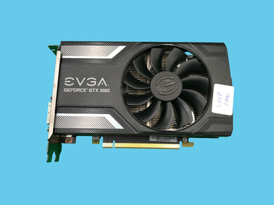 EVGA Nvidia Geforce GTX 1060 Grafikkarte 03G-P4-6162-KR, Gebraucht, Laut Lüfter