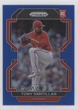 2022 Panini Prizm Tier II Blue Prizm Antonio Santillan Tony Santillan #188 0lt3