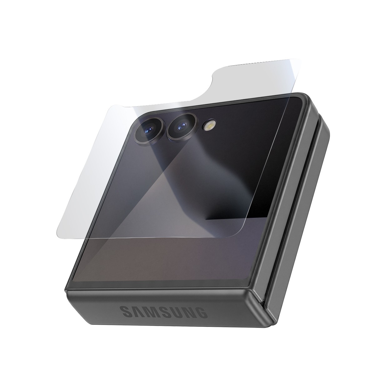 Force Glass Protection écran Galaxy Z Flip 7 Film Transparent pour le Quotidien