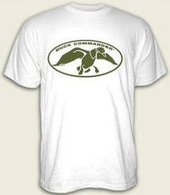 Duck Commander DCSHIRTWGL Kleines Duck Dynasty T-Shirt Weiß Kurzarm