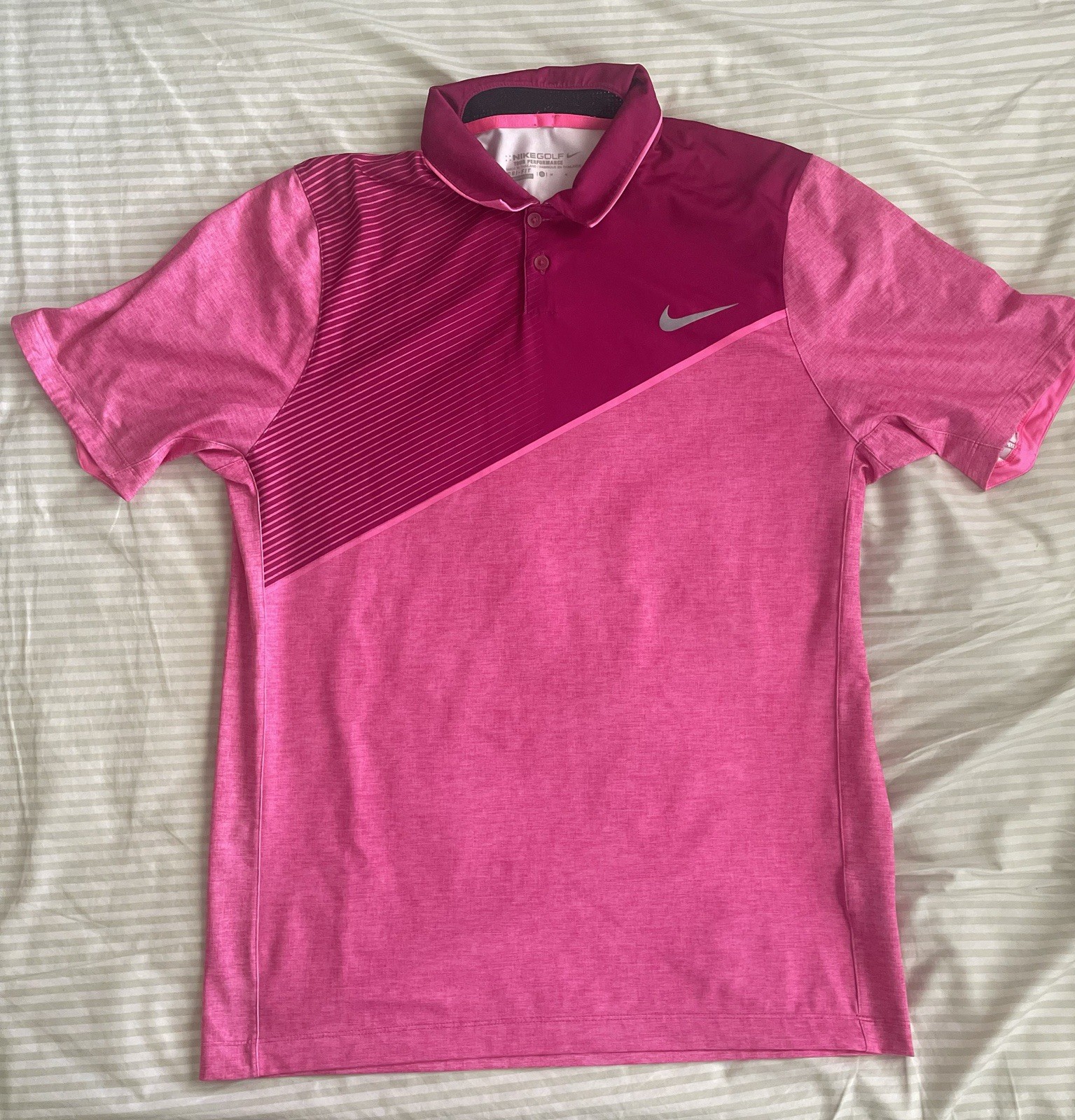 Polo LOT NIKE TIGER WOODS Ralph Lauren Adidas Peter Millar MEDIUM x12 & Small x1 image 5