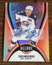 Zach Werenski - 2025-26 Upper Deck Allure - #75 Red Rainbow Autographs (AU)