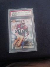Two Graded Football Cards See Pics And Description  Rice And Montana