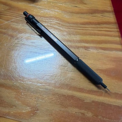 When I Ran The Relay For A Friend, He Gave Me 600 Rotring And Put 500 Tip On It.