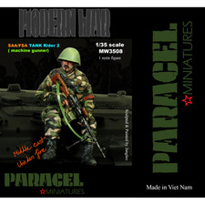 PARACEL MINIATURES MODERN WAR SERIES MW 3508 SAA/FSA TANK RIDER 2 1 figure