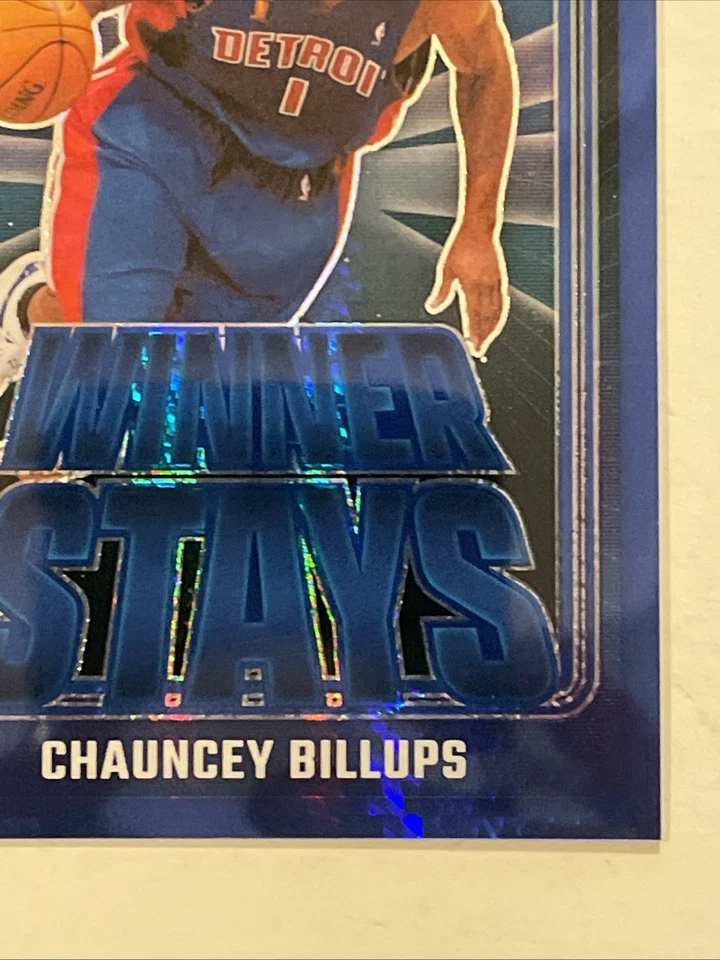 2024-25 Panini Donruss Optic - Winner Stays Chauncey Billups #18 Blue 10/175 - Image 4 of 4