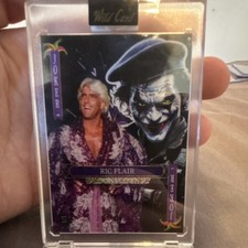 Wild Card 2023 Jokers Wild Ric Flair Joker #JW-01 Wrestling Trading Card