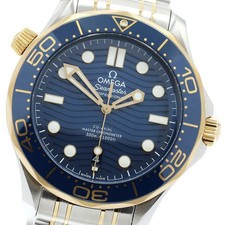 OMEGA 210.20.42.20.03.001 Seamaster Diver 300M or jaune 18 carats automatique...