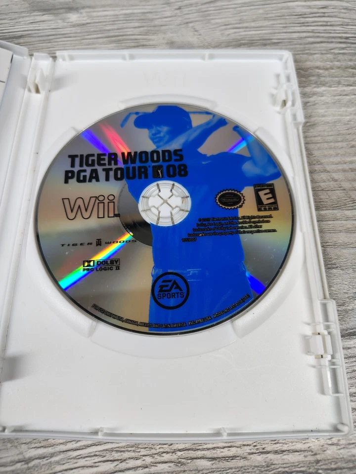 Tiger Woods PGA Tour 2008 + 2010 Bundle Video Game Nintendo Wii EA Sports E - Image 4 of 4