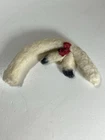 Vintage 50s-60s Mattel Chatty Cathy Red Velvet Coats Collar Faux Fur Trim