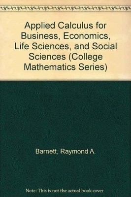 Applied Calculus for Business, Economics, Life Sciences, and Social Sciences (Co